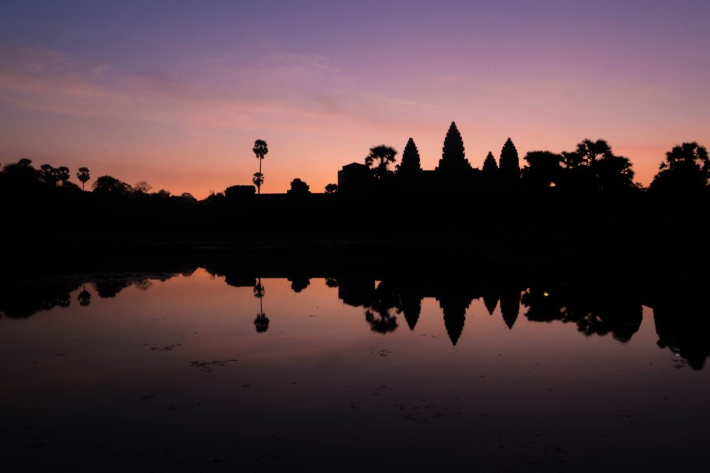 Angkor Wat Tramonto