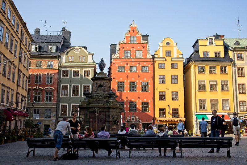 Gamla Stan edifici medievali arte