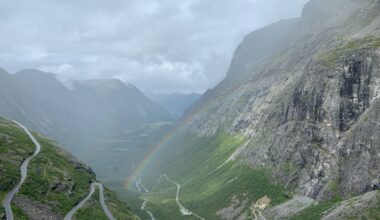 Itinerario norvegese on the road nei fiordi del sud